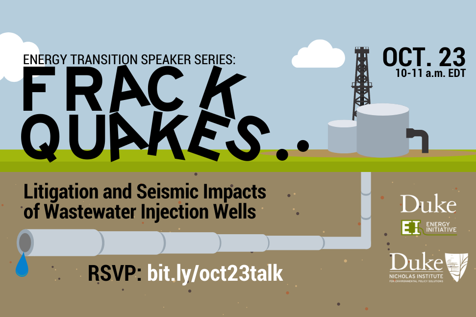 Frackquakes - a talk with Scott Poynter (RSVP: bit.ly/oct23talk)